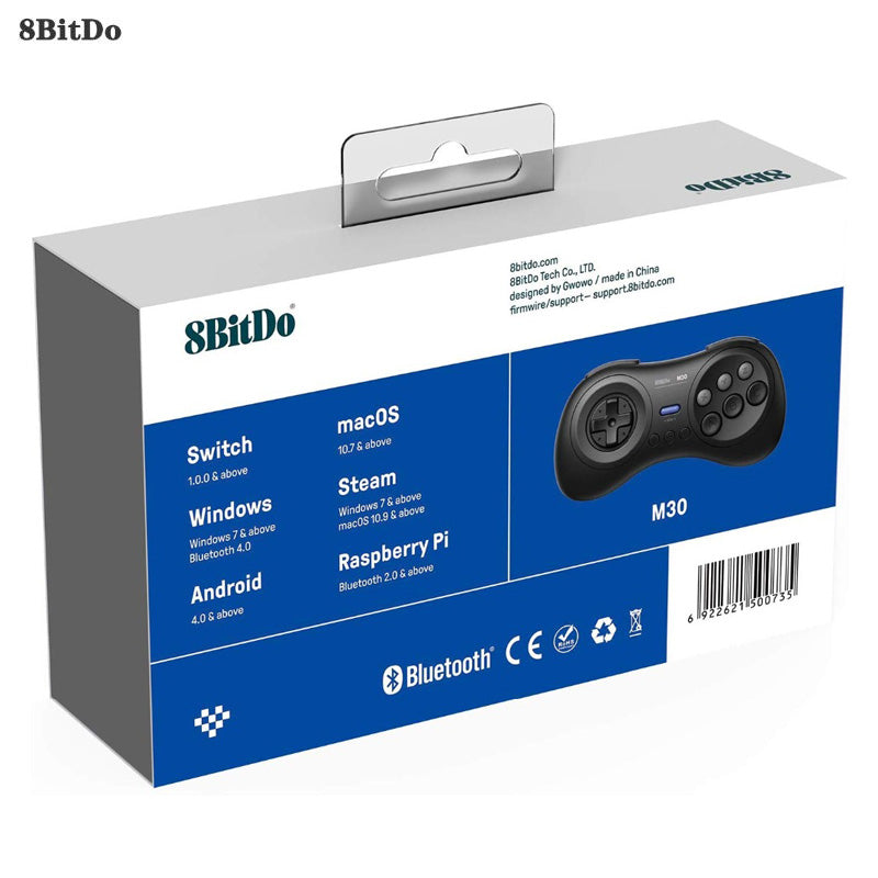 8Bitdo M30 Support Switch Computer MAC Steam Fghting Game Bluetooth-håndtag 8Bitdo M30 Support Switch Computer MAC Steam Fghting Game Bluetooth-håndtag